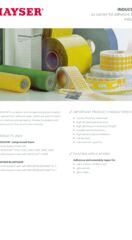 INDUCON® as carrier for adhesive tape