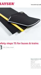 Data sheet Safety Steps TS for buses & trains