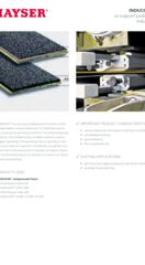 INDUCON® as support padding
