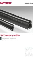 Product information DIY Sensor profiles SP