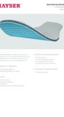 MAYSER BLUEFOAM® als Schuheinlage