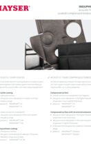 INDUPHON® acoustic foam (coated, compressed, embossed)