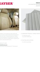 INDUSKIN as carrier for seat heating