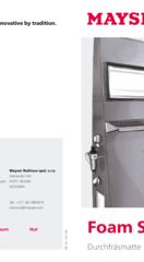 Foam Solution Durchfräsmatte