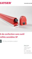 Documentation produit : Kit de confection profilés sensibles SP sans outil