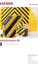 Product information Safety bumpers SB