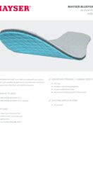 MAYSER BLUEFOAM® as shoe insole