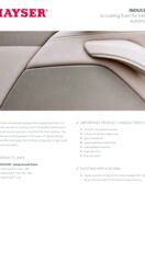 INDUCON®  as coating foam for interior