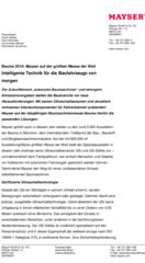 PM Mayser Vorbericht Bauma