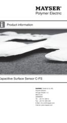 Product Information Capacitive Surface Sensor C-FS EN