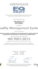 Certificate Lindenberg ISO 9001
