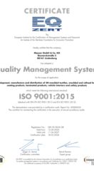 Certificate Lindenberg ISO 9001