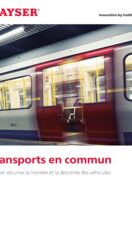 Transports publics brochure
