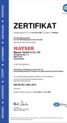 Zertifikat Ulm ISO 14001