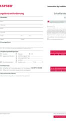 Angebotsanforderung Schaltleisten