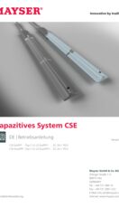 Betriebsanleitung Kapazitives System CSE