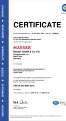 Certificate Ulm ISO 9001