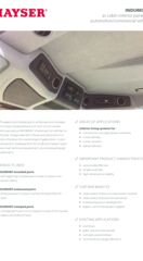 INDUMONT as cabin interior paneling