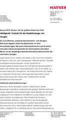 Pressekit Bauma Vorbericht
