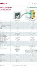 Replacement for SG-SLE 04-0X1