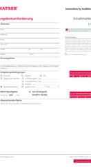 Angebotsanforderung Schaltmatten
