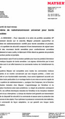 Dossier de presse systeme radiotransmission