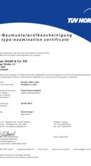 Certificate 44 205 13043613 SG-RS 309-2