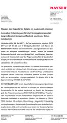 Pressekit automotive interiors 2017