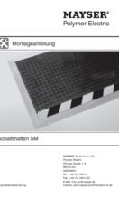 Montageanleitung Schaltmatten SM