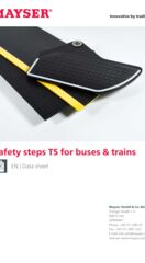 Data sheet Safety Steps TS for buses & trains