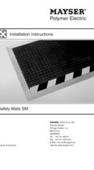 Installation instruction Safety Mats SM