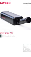 Product information Safety shoe