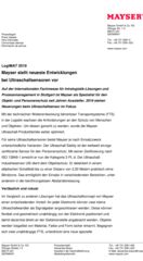 PM Vorbericht LogiMAT 2019 