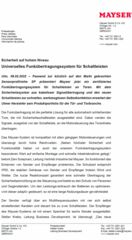 Pressematerialien Funkübertragungssystem