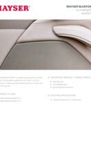 MAYSER BLUEFOAM® as coating foam