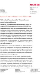 Pressekit Vorentwicklung USi® KUKA