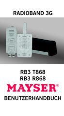 Betriebsanleitung  RB3-System T868 und R868