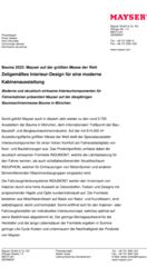 Vorbericht Bauma 2022