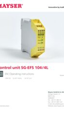 Operating instructions Control Unit SG-EFS 104/4L
