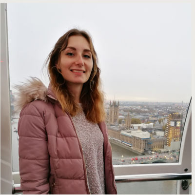 Janina Miller in the London Eye