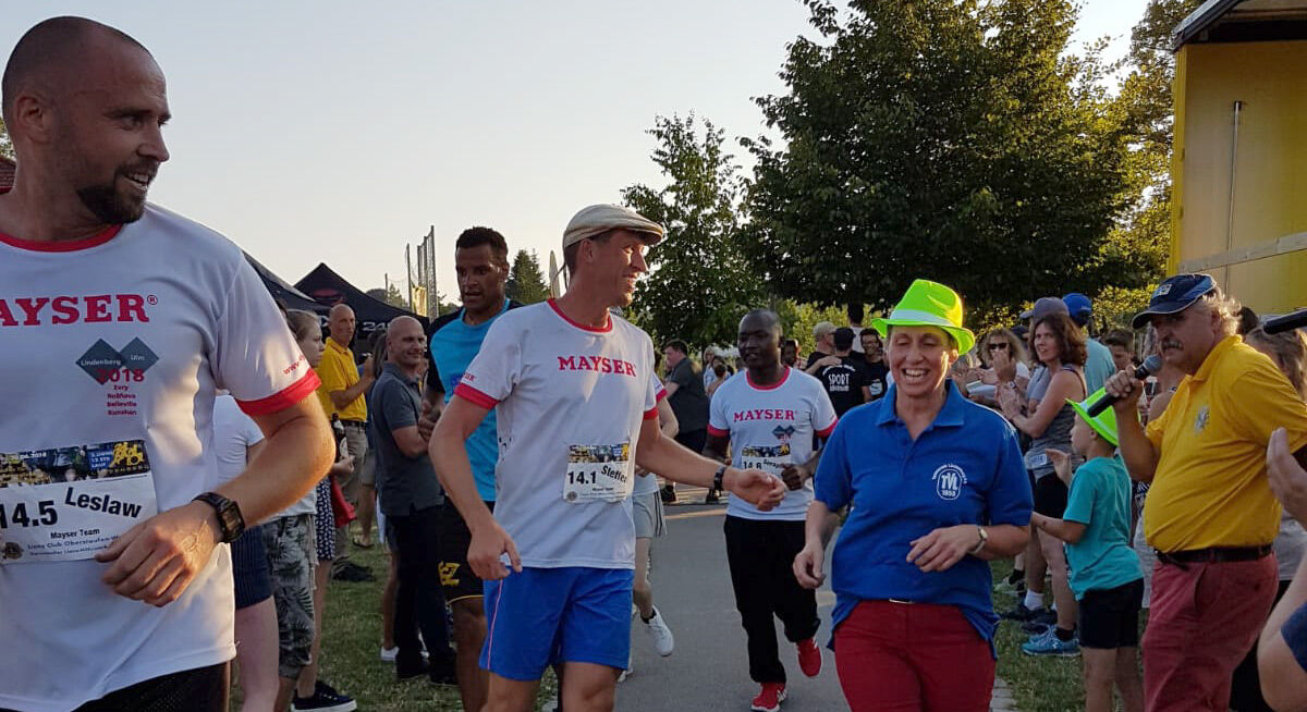 Mayser Läufer in Aktion  01 Lionslauf 2018